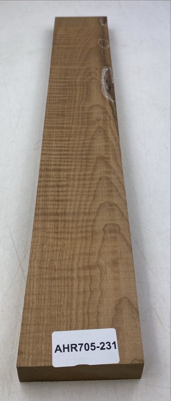 Neck Sycamore / European Maple, curly, "Caramel" - Unique Piece #231